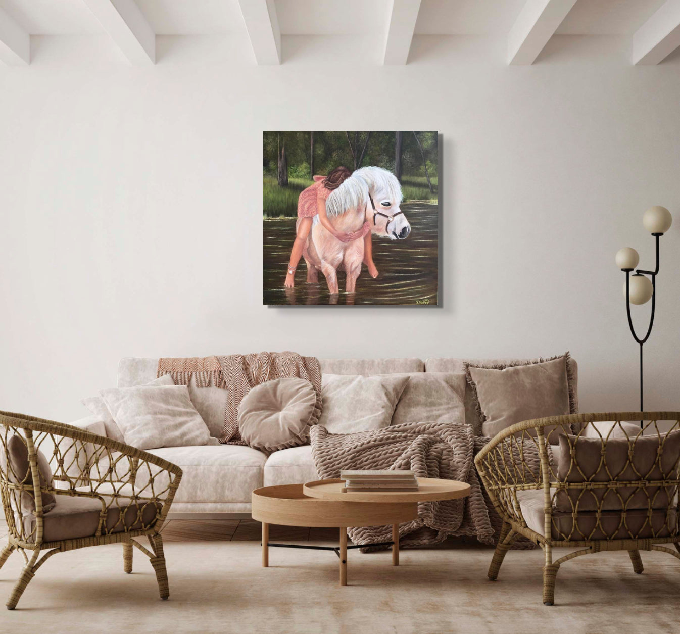 “My Little Pony” Original Oil Painting