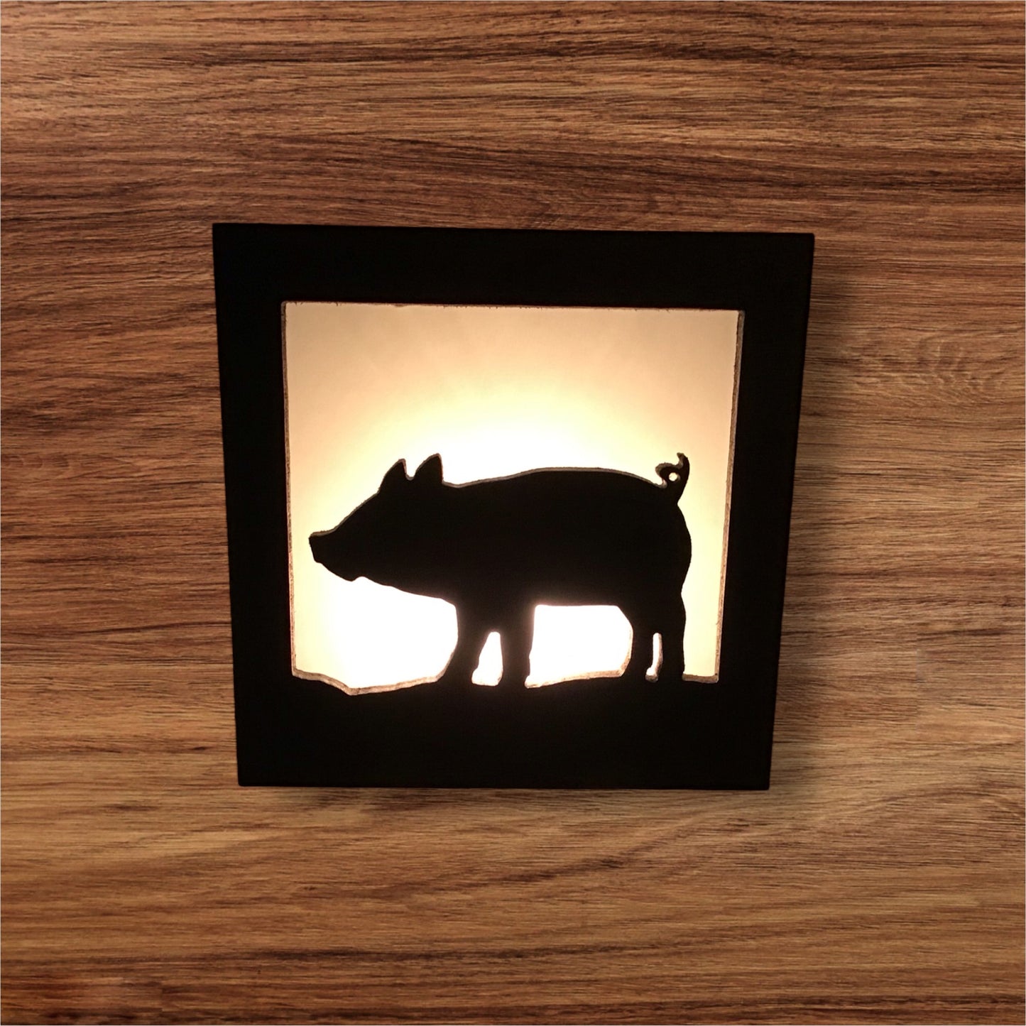 Night Light and 6 Interchangeable Shades Bundle - Farm Animal Designs