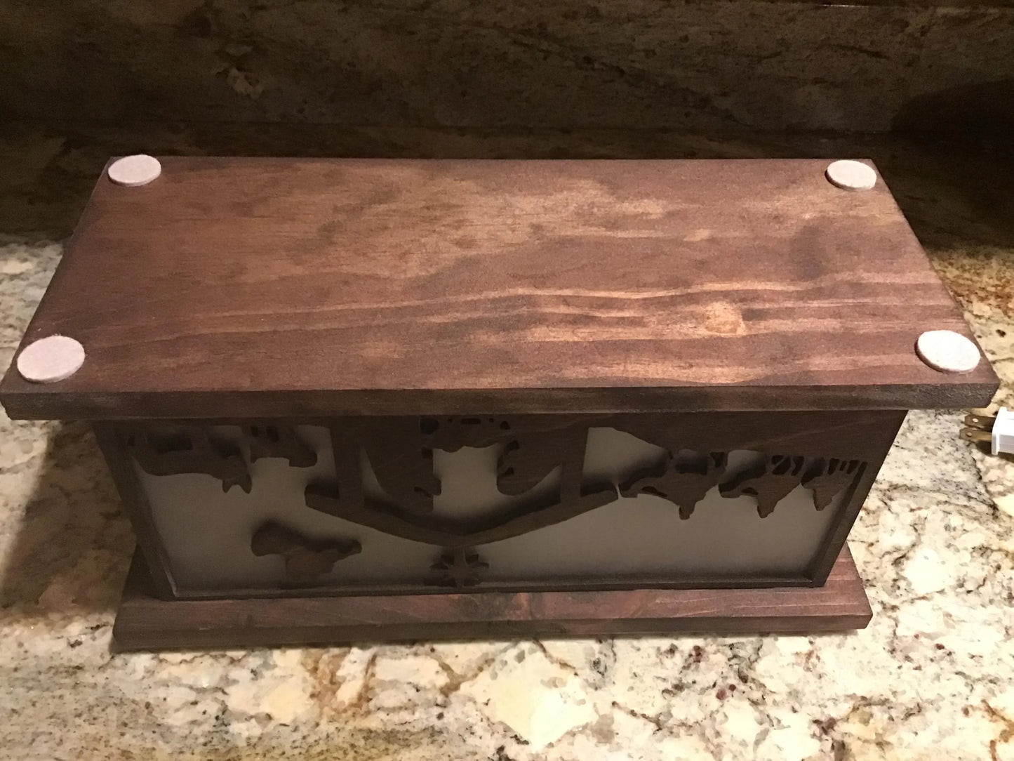 Nativity Wood Accent Lamp