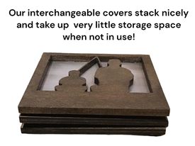 Swivel Night Light with Interchangeable Shade - Horse Design