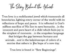 “New Beginnings” Original Oil Over Acrylic Painting