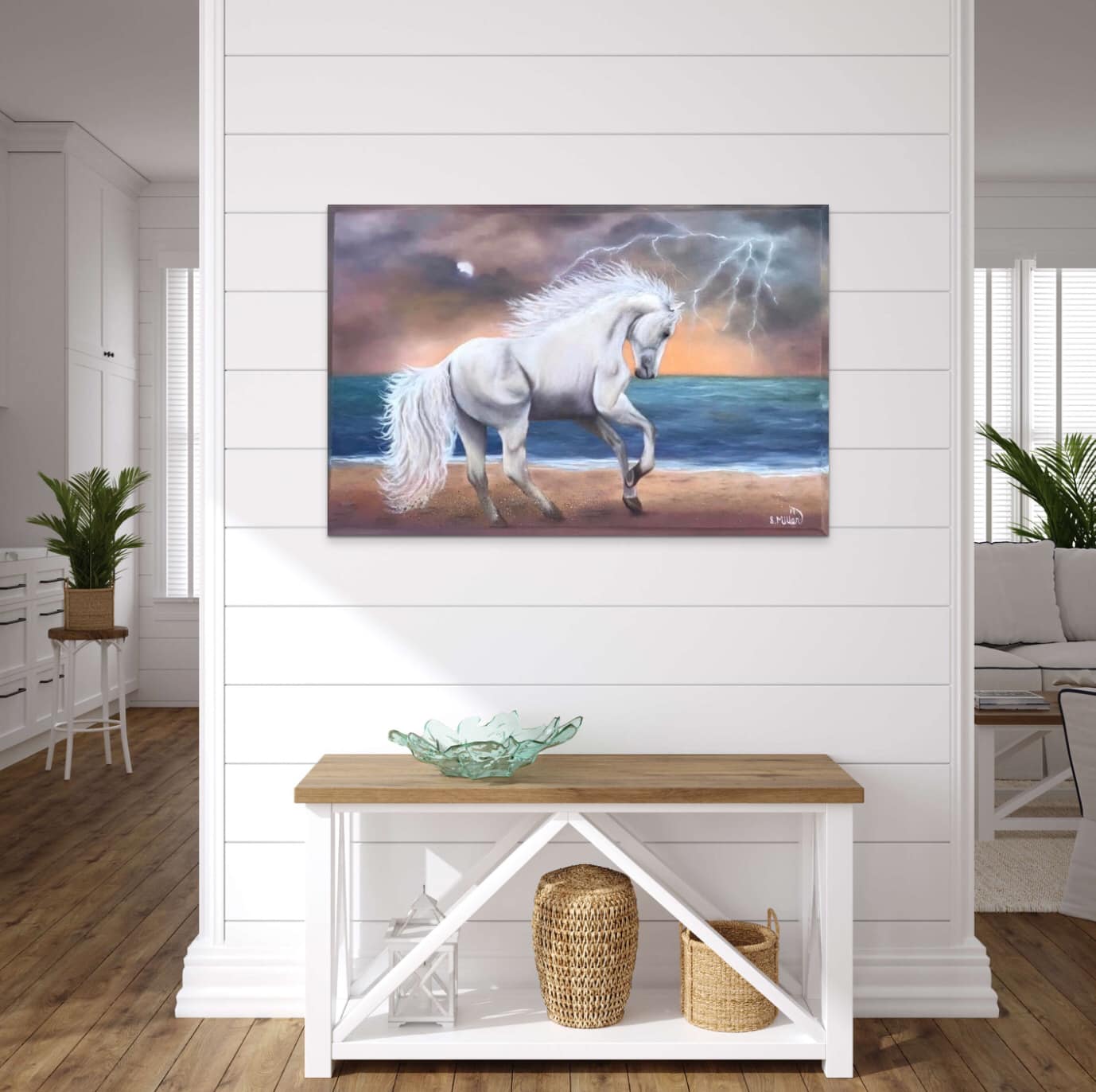 "Thundering Hooves" Original Oil Painting