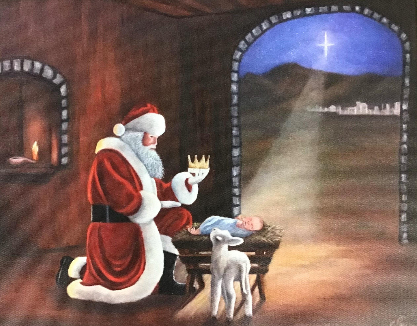 "Glory Given" Giclee Gallery Wrap Canvas Print, 11" x 14" or 18" x 24"