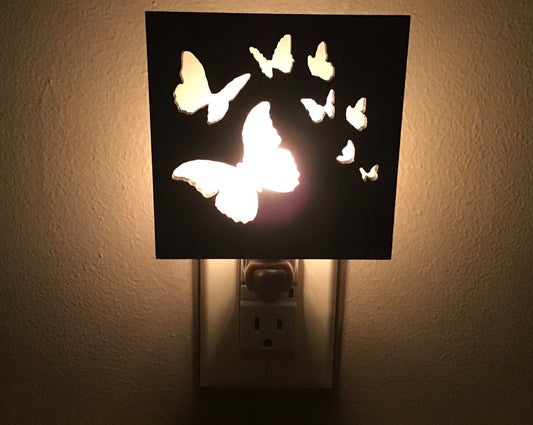 Interchangeable Night Light Shade - Butterfly Design