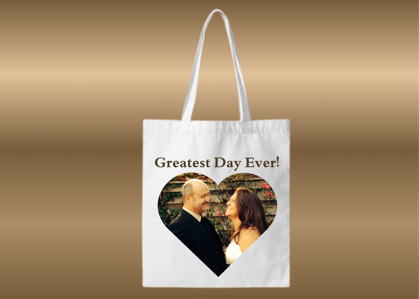 Custom Canvas Tote Bag Design Using Your Photos and/or Text