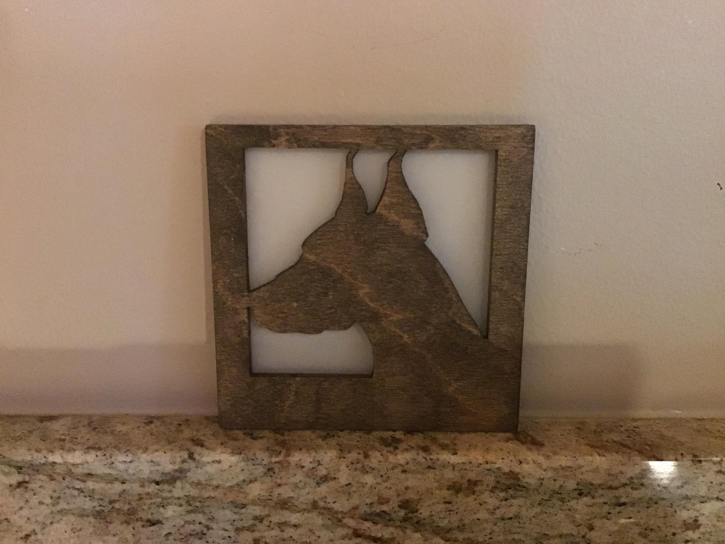 Swivel Night Light with Interchangeable Shade - Dog Breed Design - Doberman Pinscher