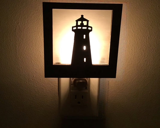 Interchangeable Night Light Shade - Lighthouse Design