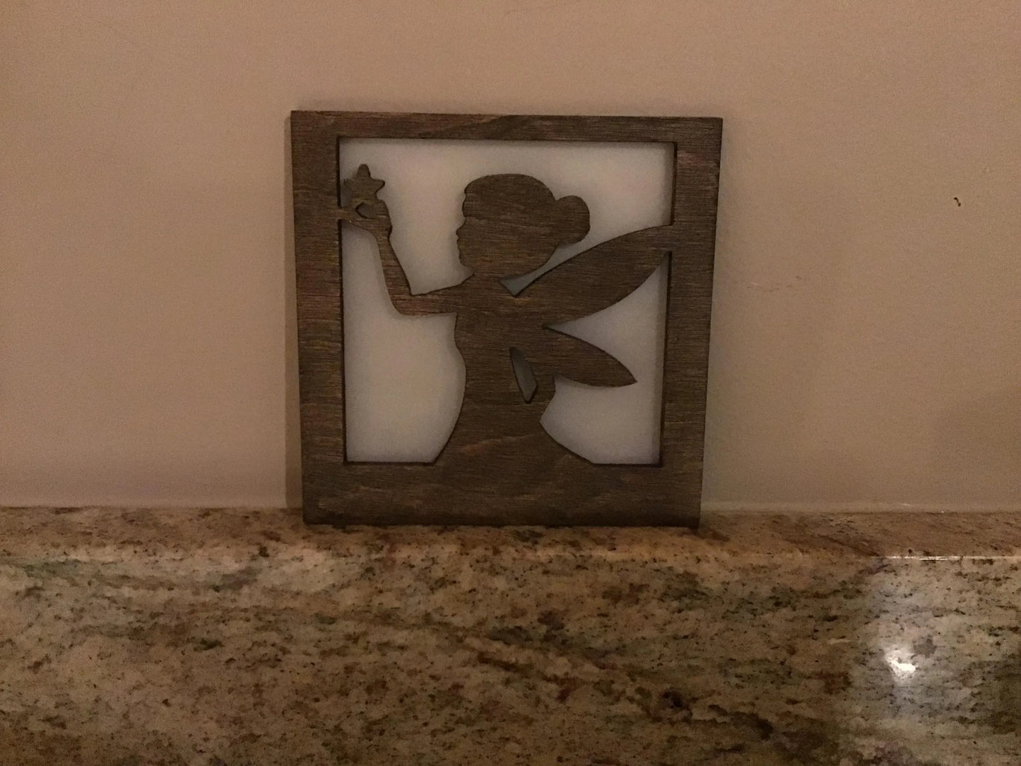 Swivel Night Light with Interchangeable Shade - Fairy Design