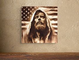 "Forsaken" Giclee Gallery Wrap Canvas Print, 12" x 12"