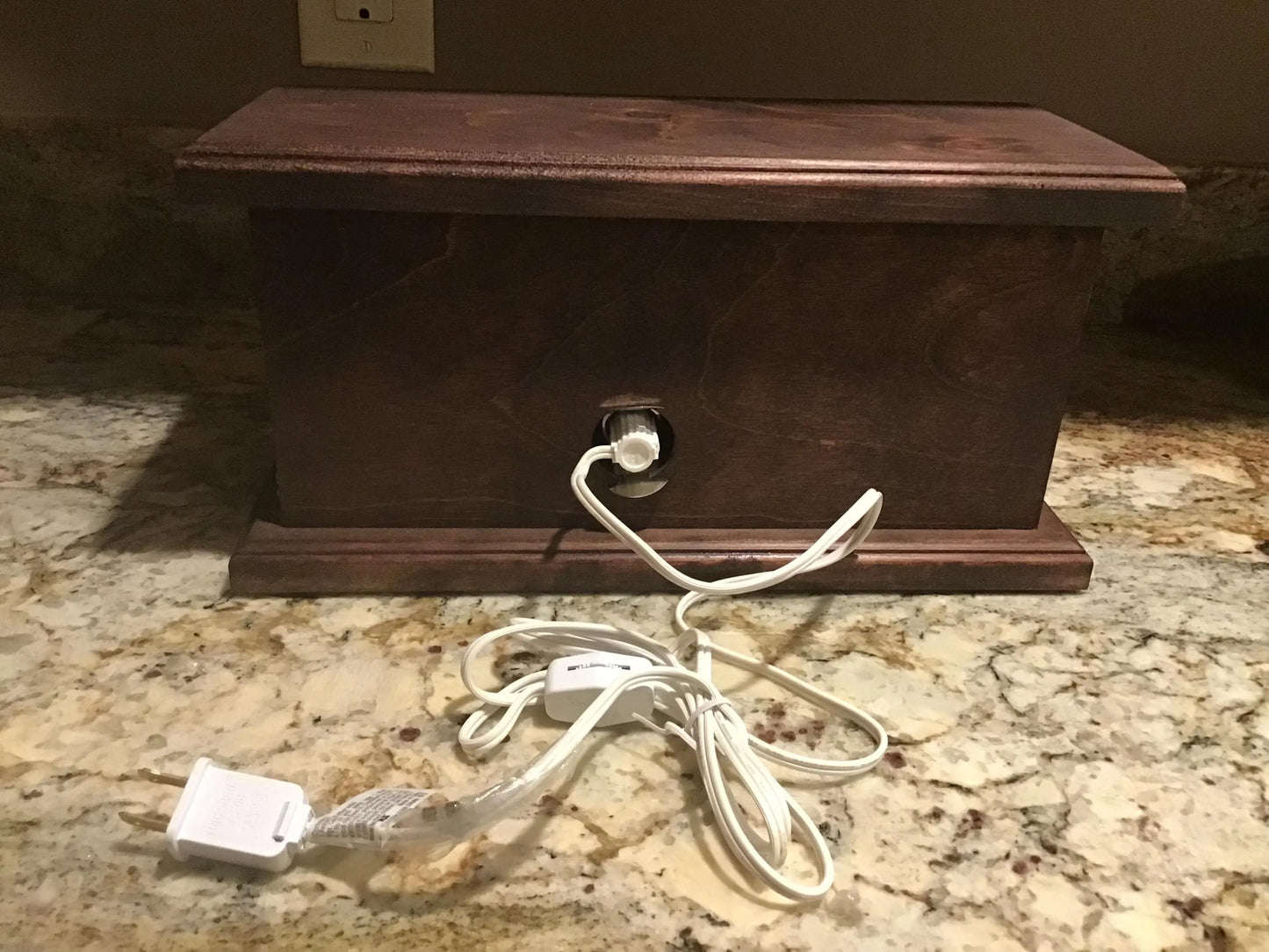 Nativity Wood Accent Lamp
