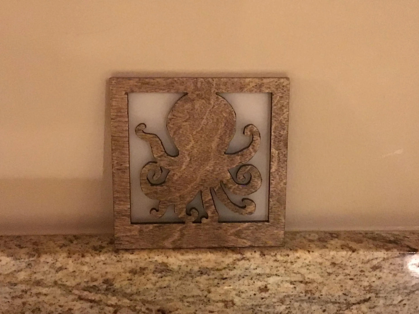 Swivel Night Light with Interchangeable Shade - Octopus Design