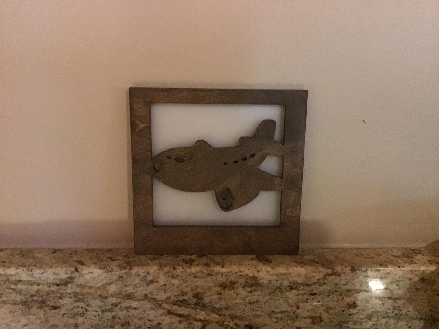 Swivel Night Light with Interchangeable Shade - Toy Plane Design